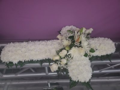 White Funerals Flower